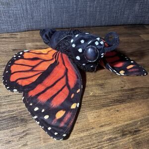 Folktails Folkmanis Rare Plush Puppet Caterpillar Pupa Monarch Butterfly Cocoon